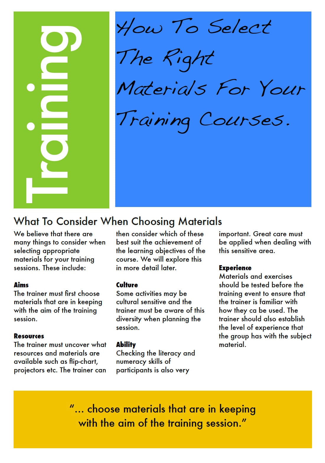 Job Design Skills Training Course Material By Oak Innovation