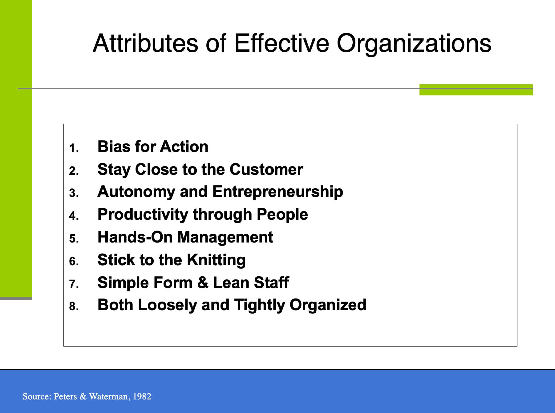 Stanford organizational behavior image